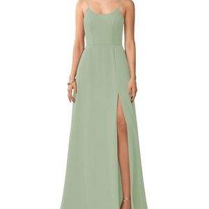 Azazie Moira Bridesmaids Dress - Dusty Sage
